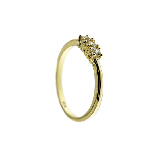 Anneau EXTRA GOLD Femme in Or jaune Cubic Zirconia 2005987310240 3PIETRE G - 2005987310240 3PIETRE G